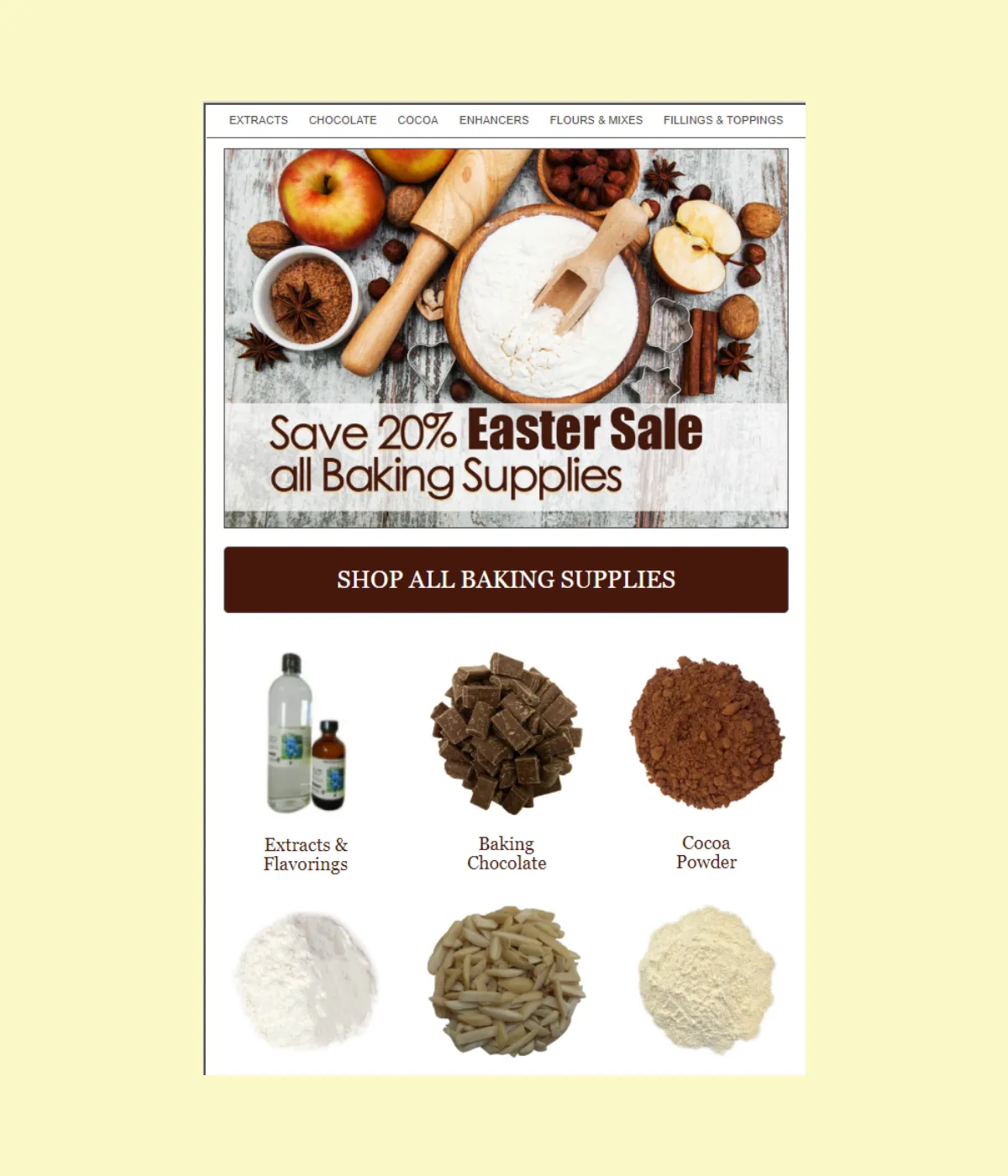 olivenation easter email