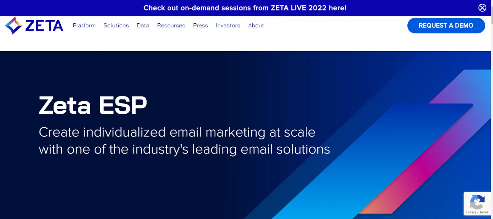 AI email marketing tool: Zeta Email