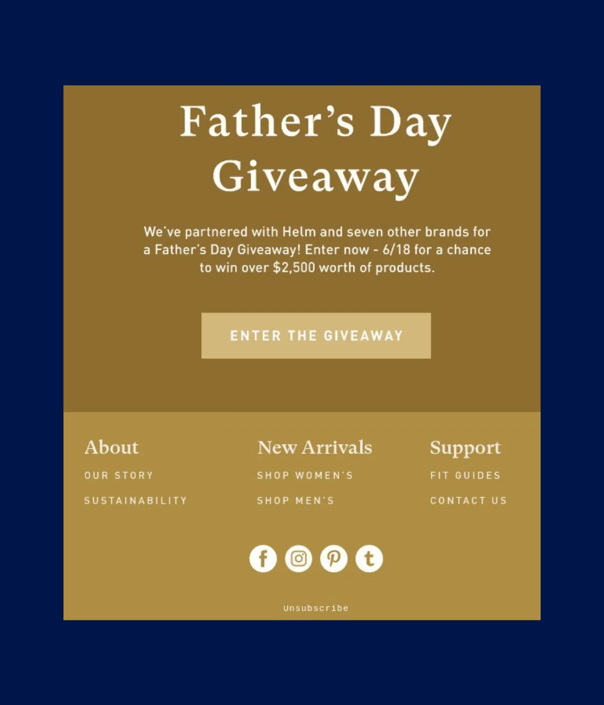 Website link example