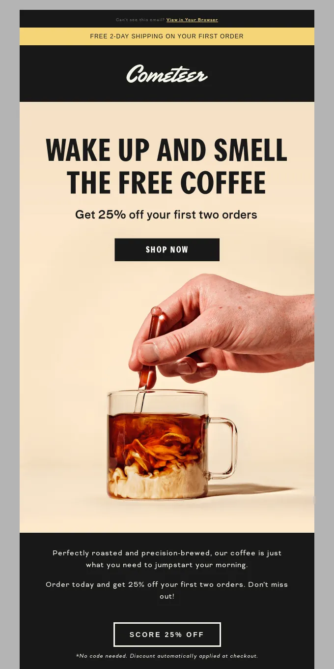 Re-egagement email example