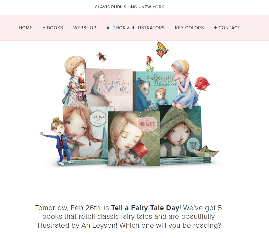 Tell A Fairytale Day: February Newsletter Ideas