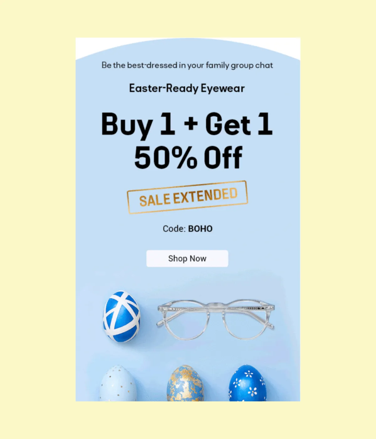 eyebuydirect easter email