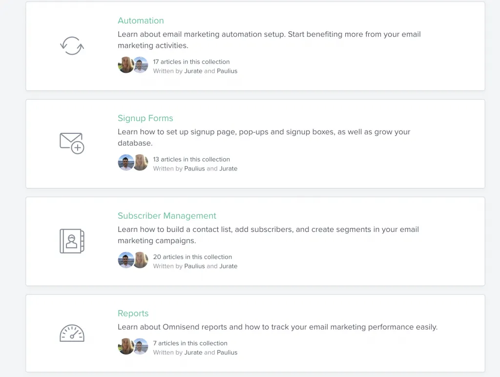 omnisend support resources