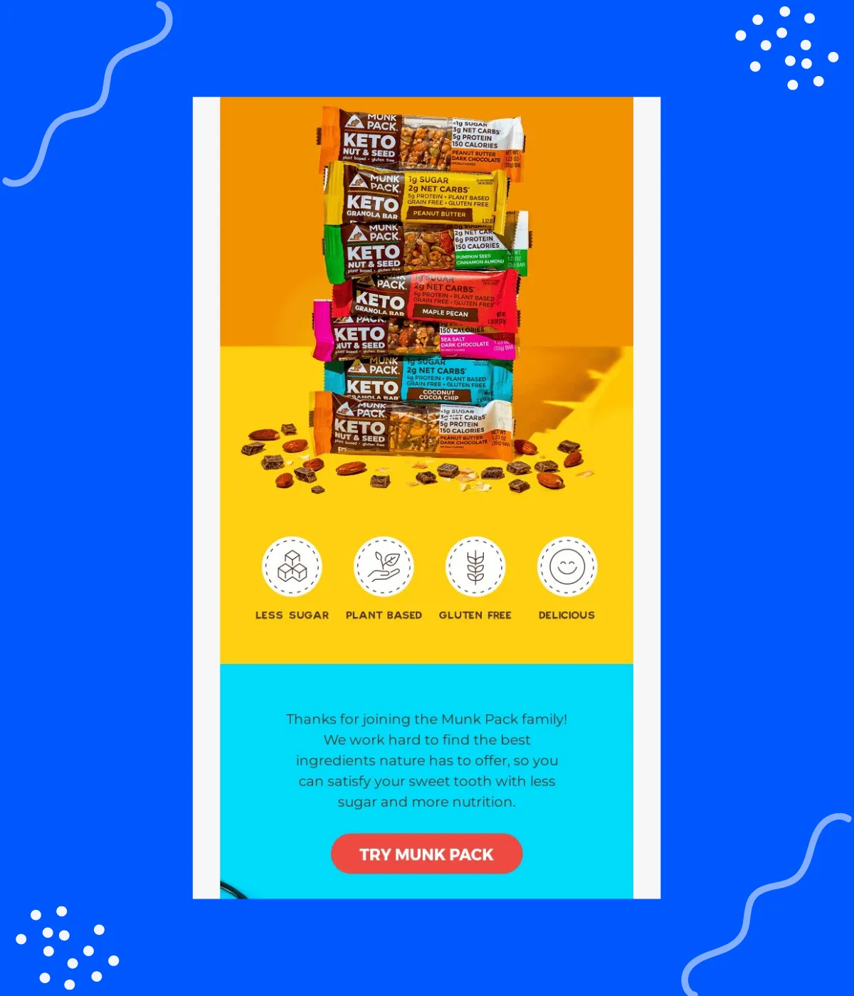 Offer real value to your subscribe - Munk Pack