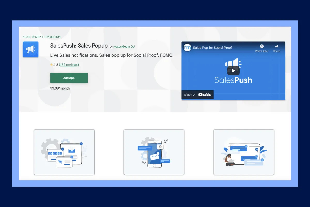 Sales Pop Shopify App