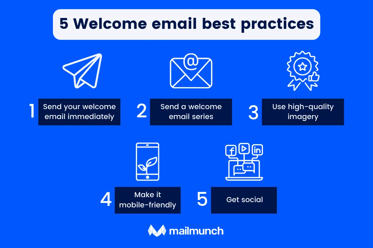 5 welcome email best practices