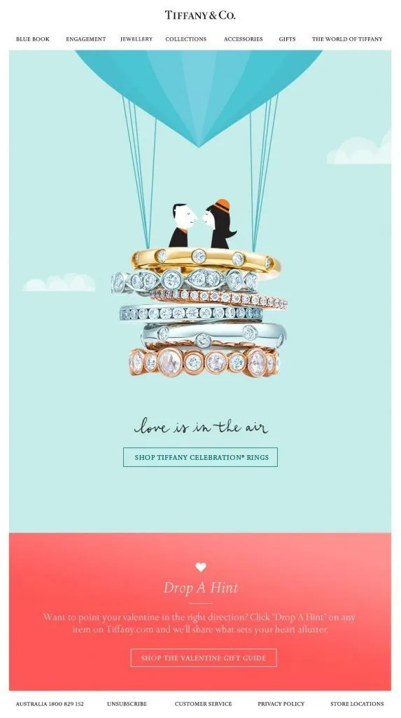 tiffany & co email