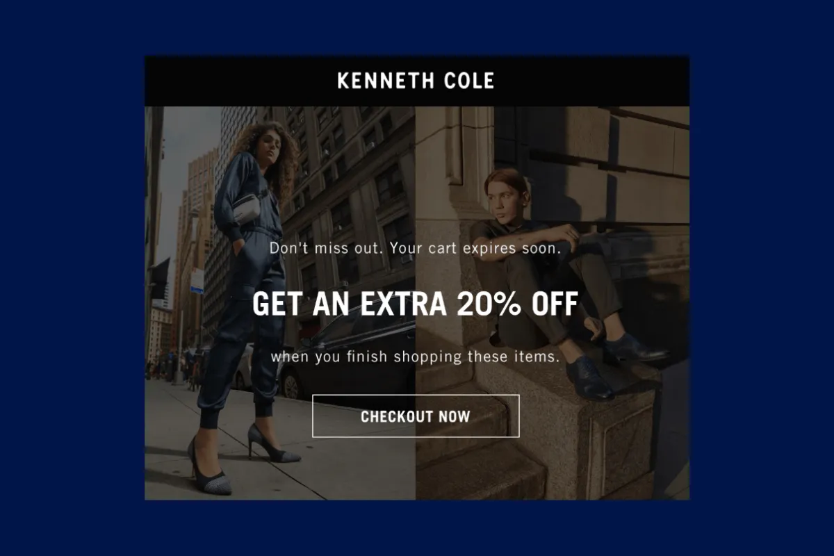Kenneth Cole drip campaign