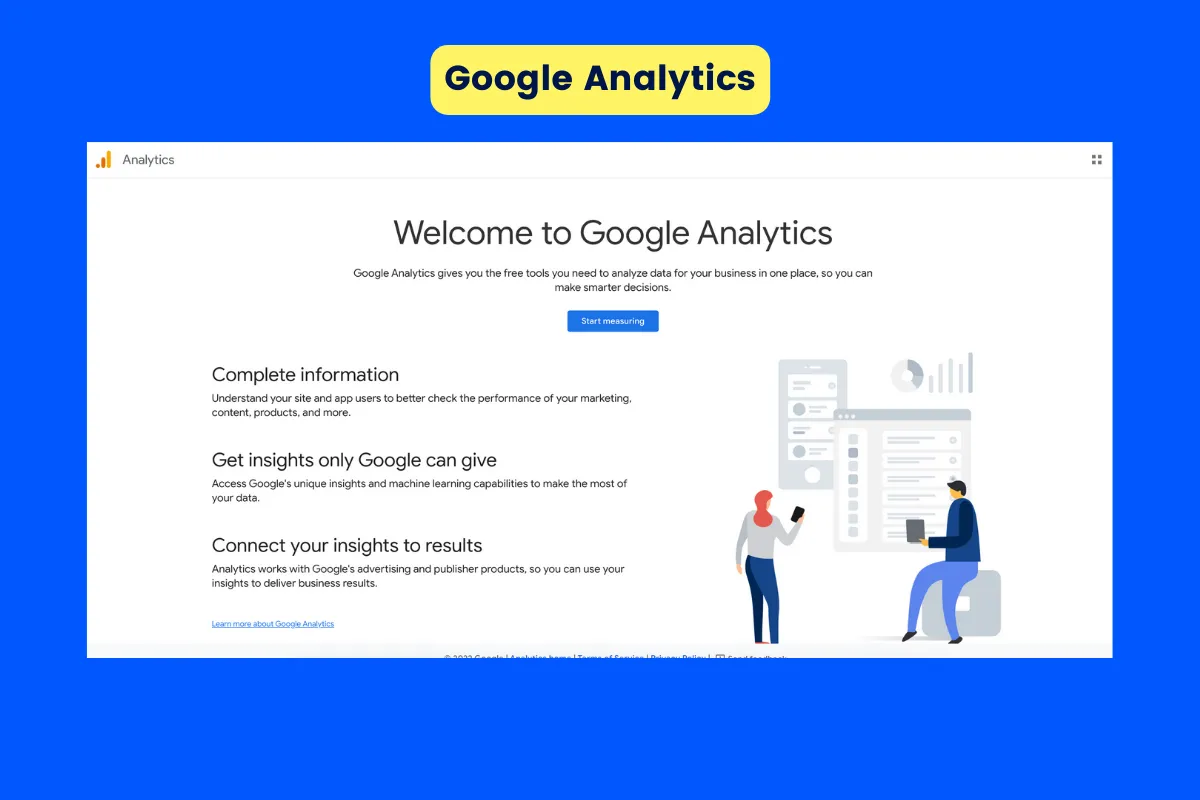 Best lead generation tool - Google Analytics