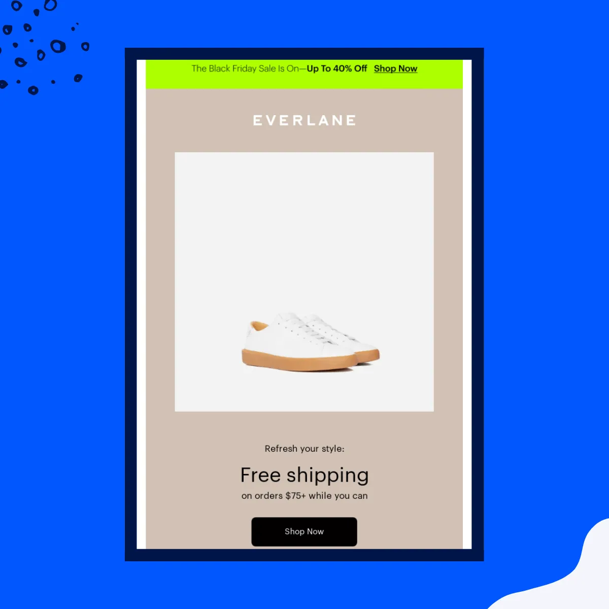 BFCM email example: Everlane