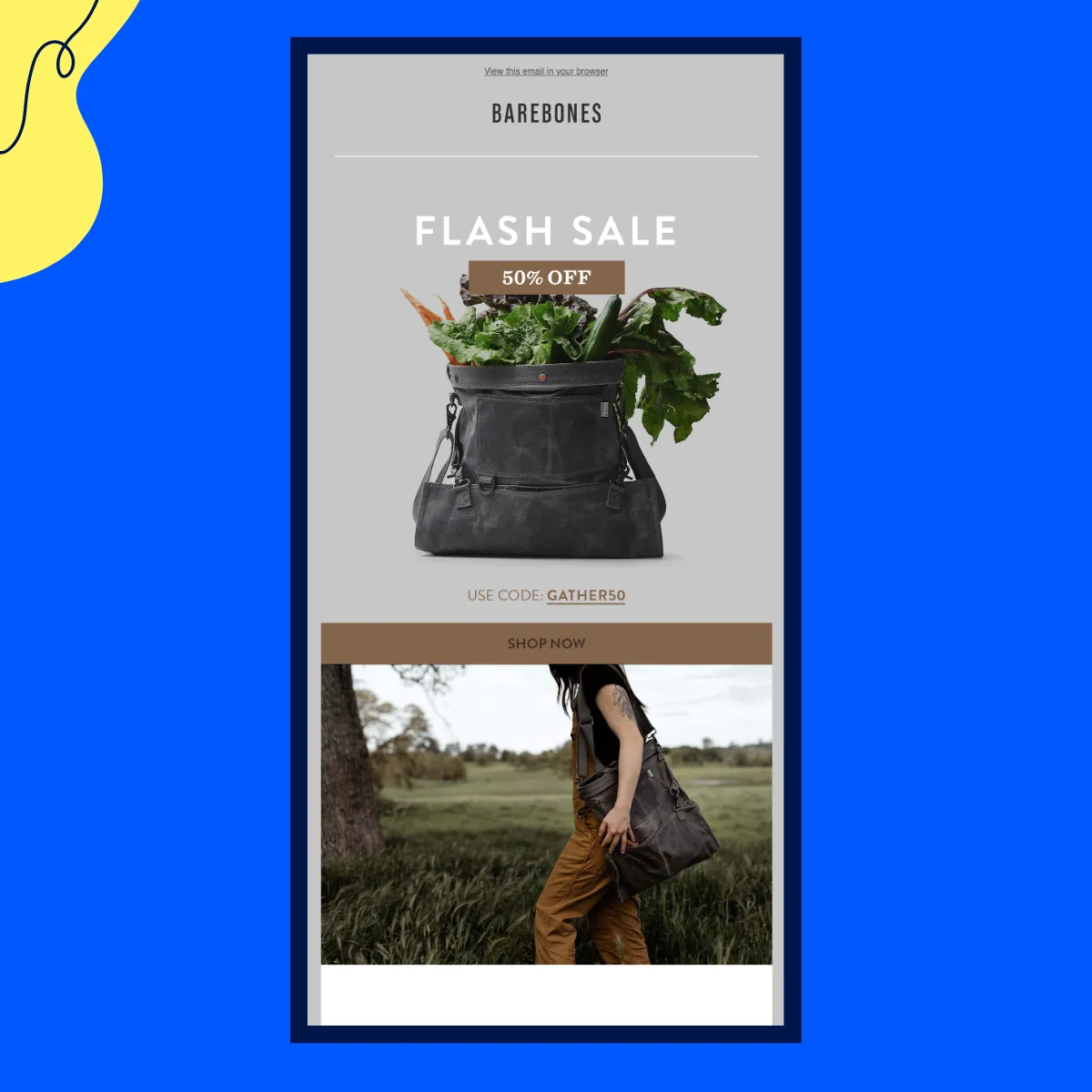 Flash Sale Examples: Barebones