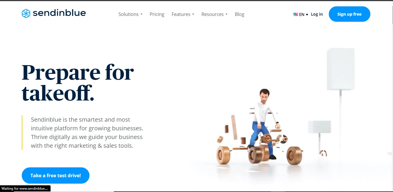 Best Mailchimp Alternative: SendinBlue