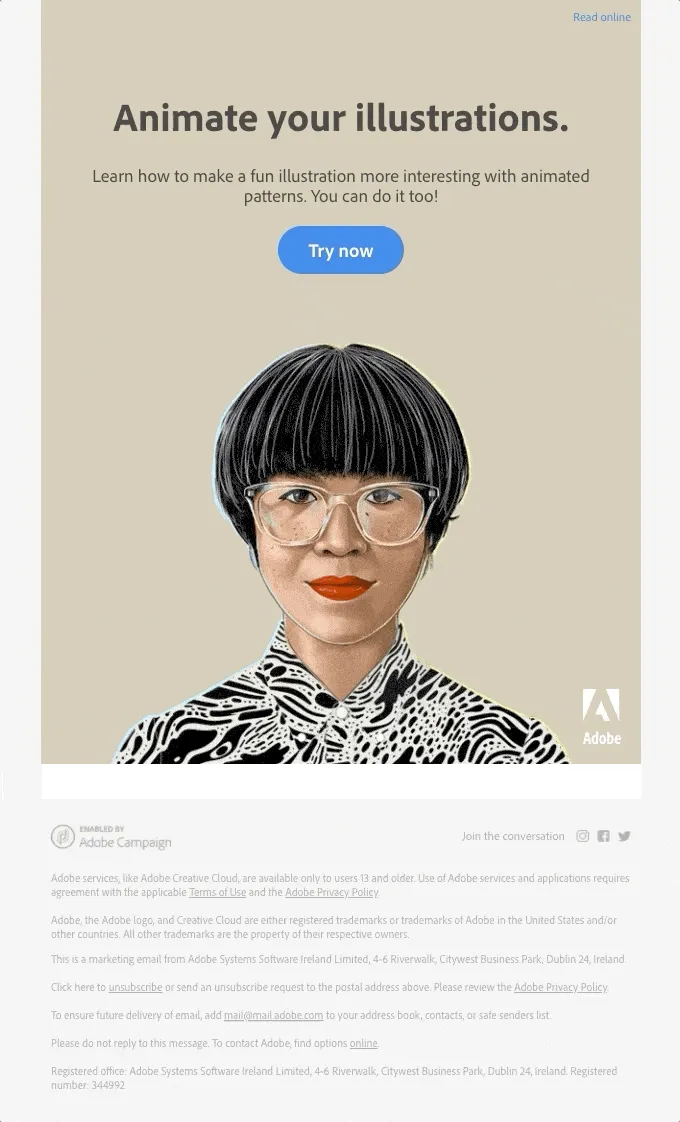 adobe email gif