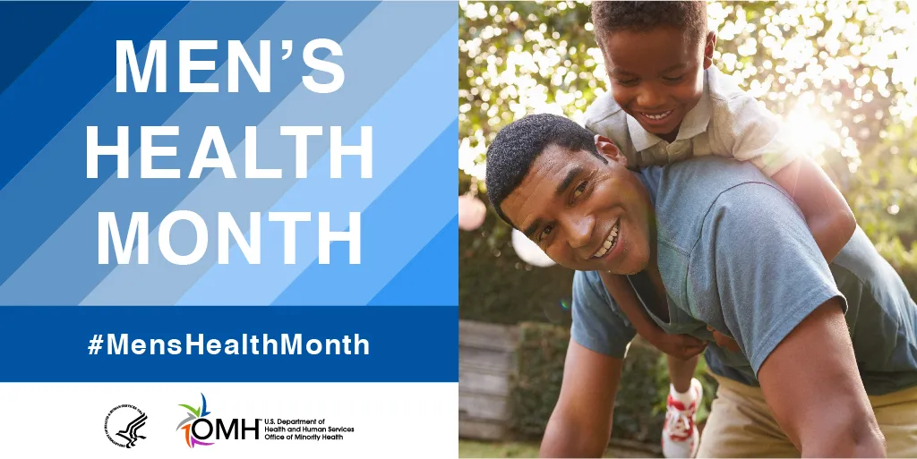 June newsletter idea example: Men's health month