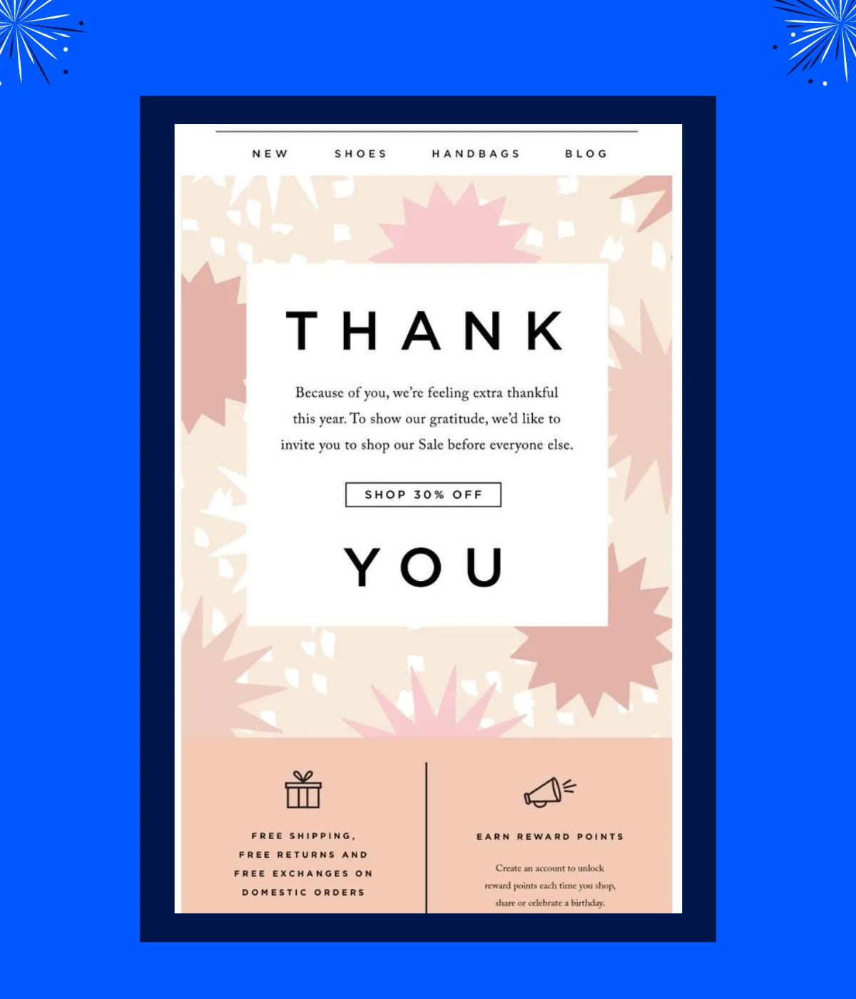 thankyou email