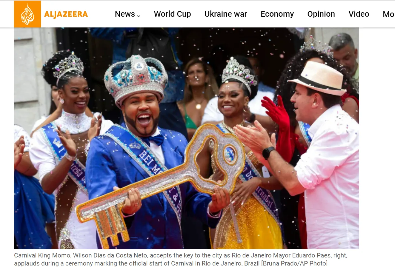 The Rio De Janerio Carnival: February newsletter ideas