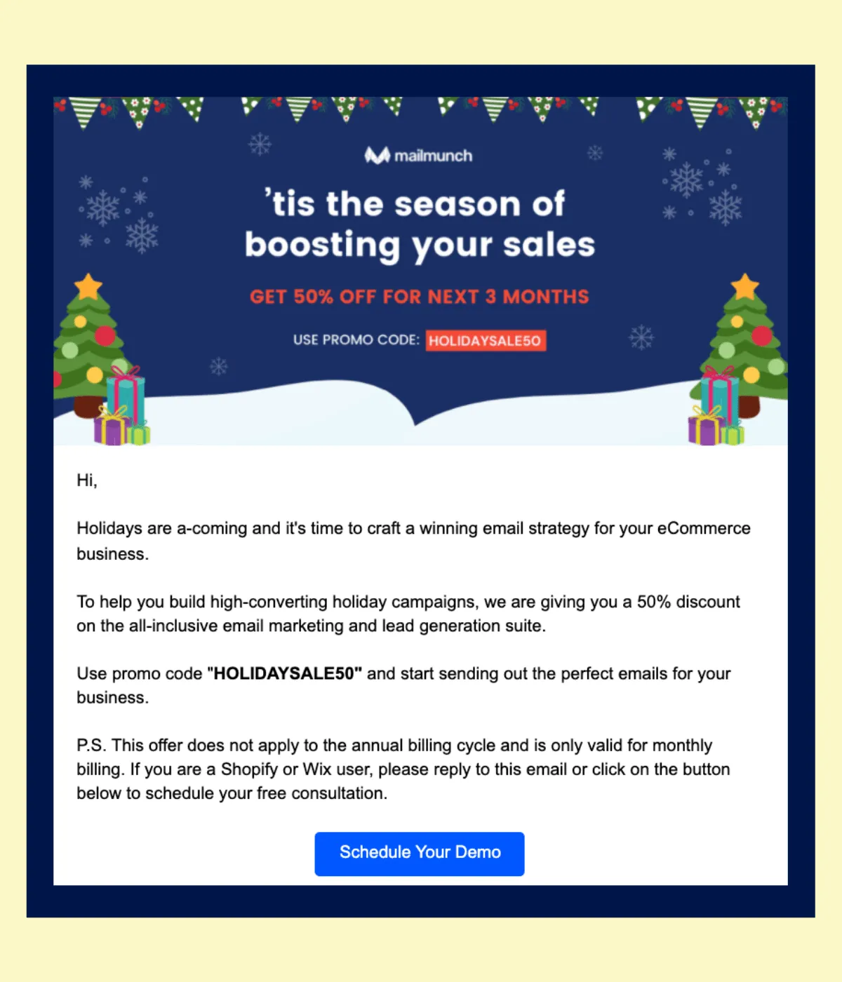 mailmunch email design
