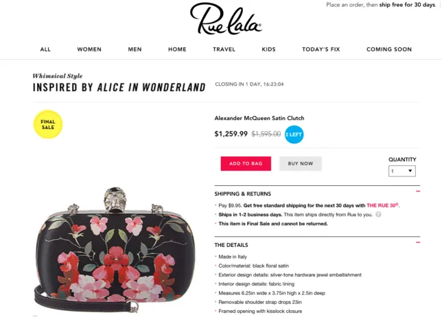 upsell urgency