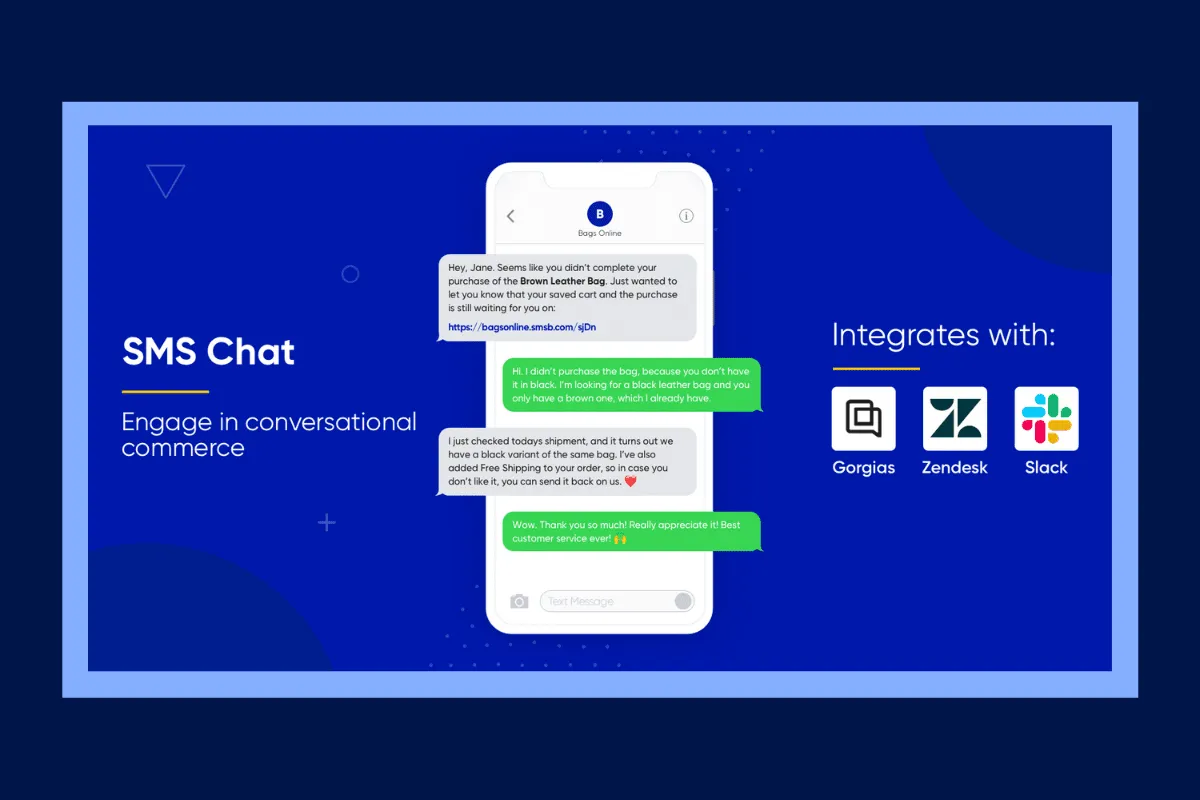 Experience text marketing with SMSBump