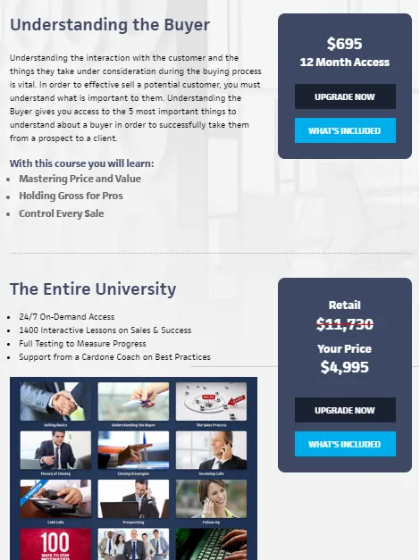 grant cardone upsell 2 inside membership