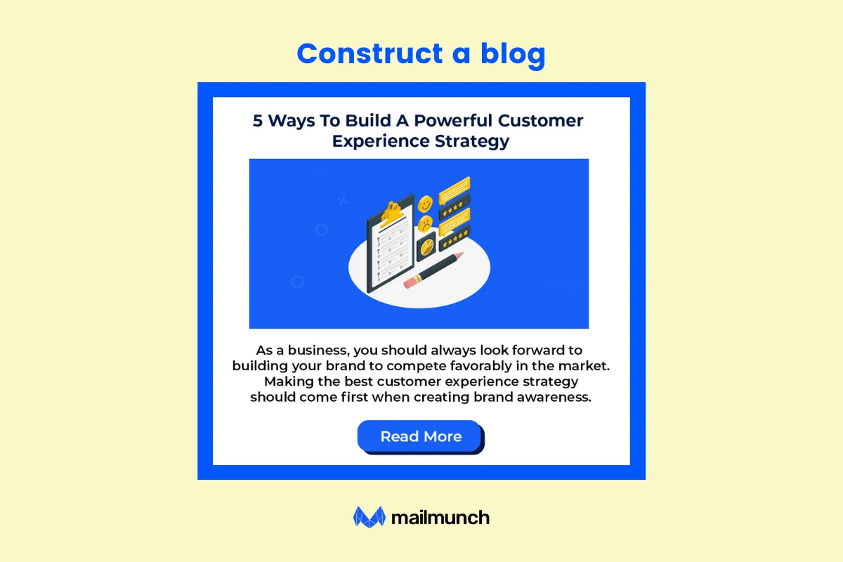 construct a blog