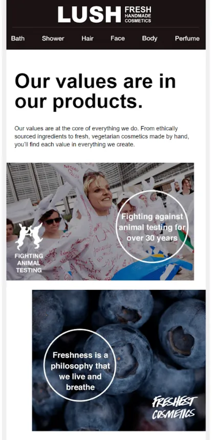 lush email
