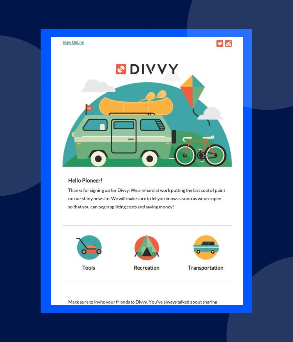 divvy email banner
