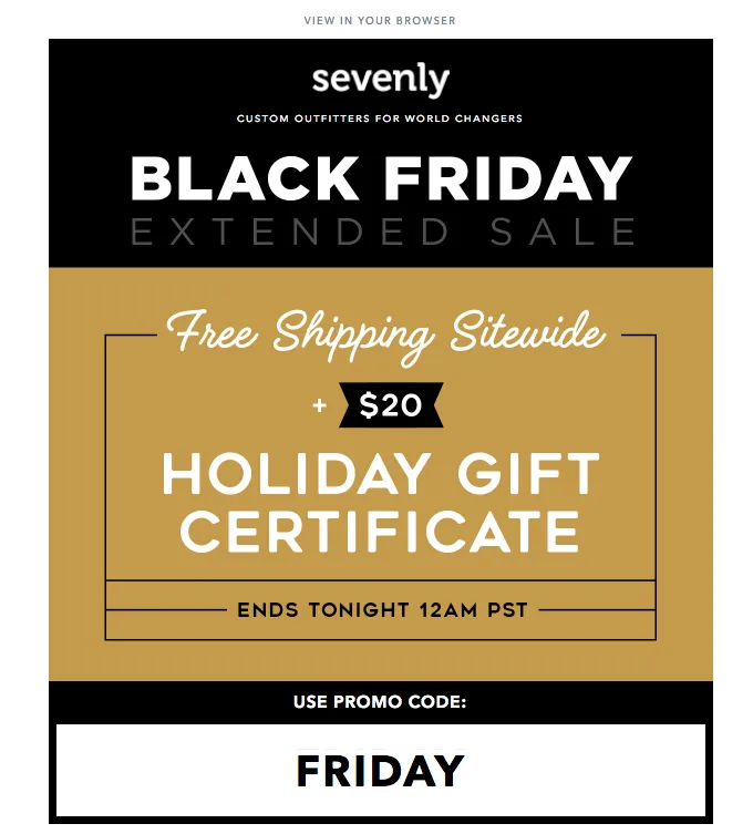 Event reminder email example # 10