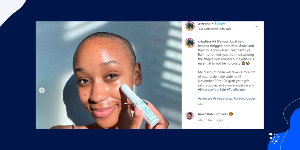Examples of DTC Marketing: Tula Skincare